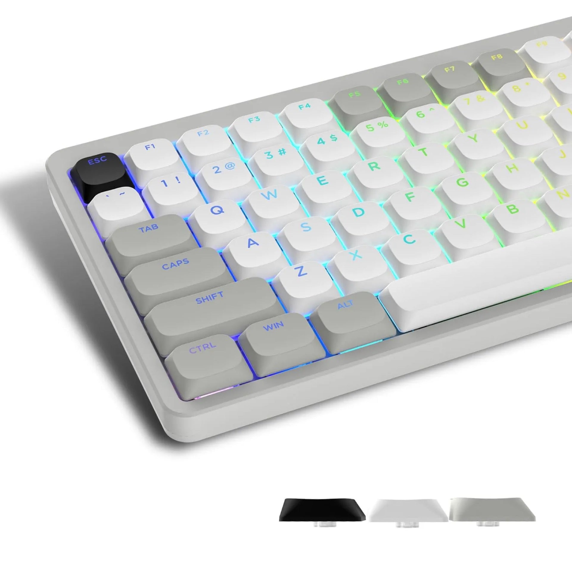 Keys | 143 Keycaps Low Profile Theme | Dye-sublimation