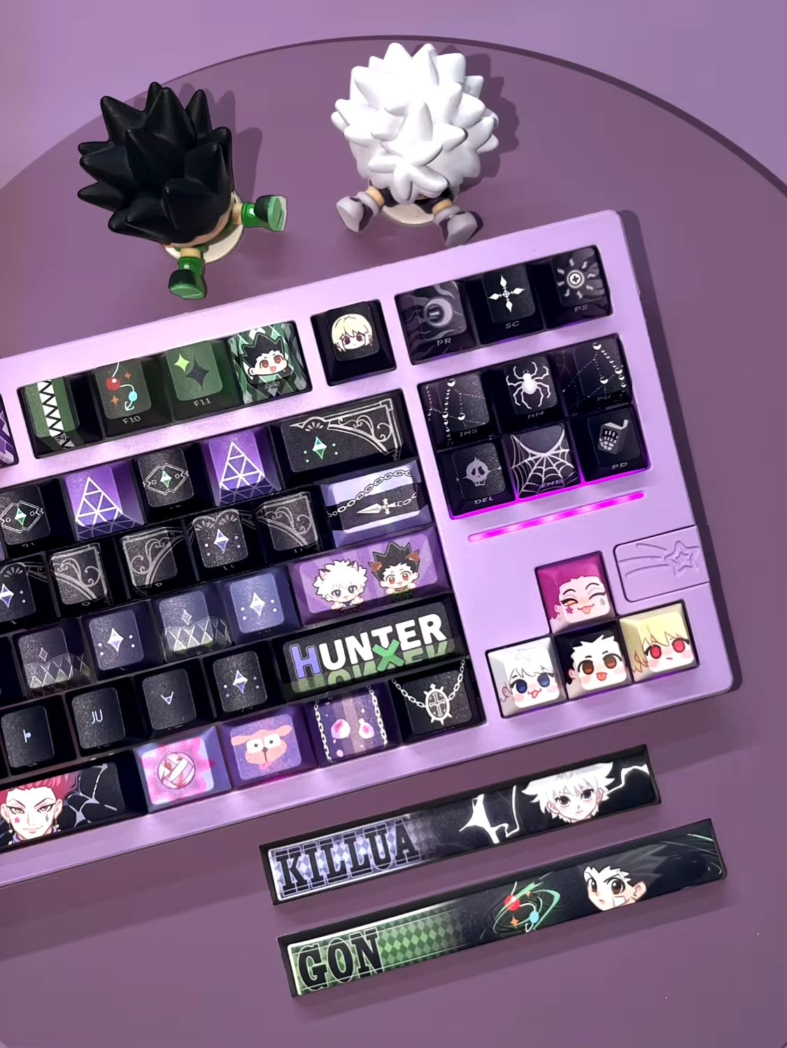 Keys | 129 Custom Anime Keycaps | Hunter x Hunter Theme | Cherry Profile | Dye-Sublimation