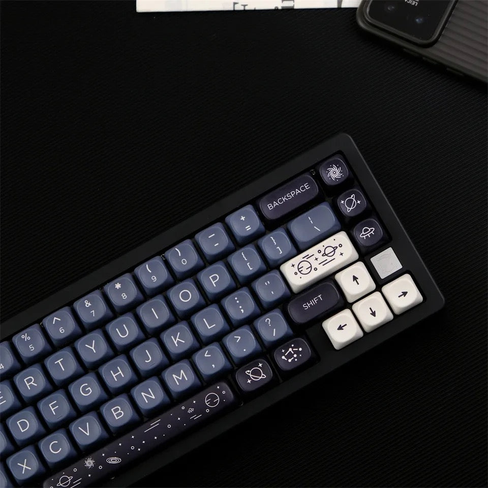 Keys | 133 Custom Keycaps | The Universe Theme | MOA Profile | Dye-sublimation