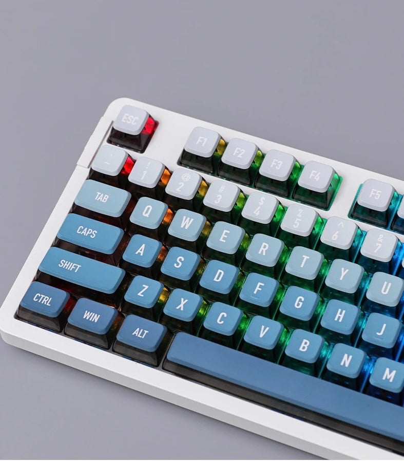 Pudding Keycaps 117 PCs High Quality Dye-Sublimation ASA Profile for Mechanical Keyboards
