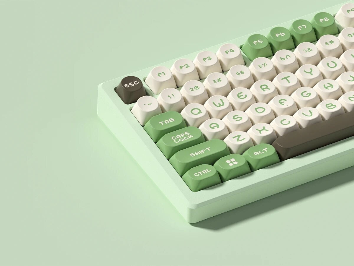 Keys | 130 Custom Keycaps | Rainforest Theme | MOA Profile | Dye-Sublimation