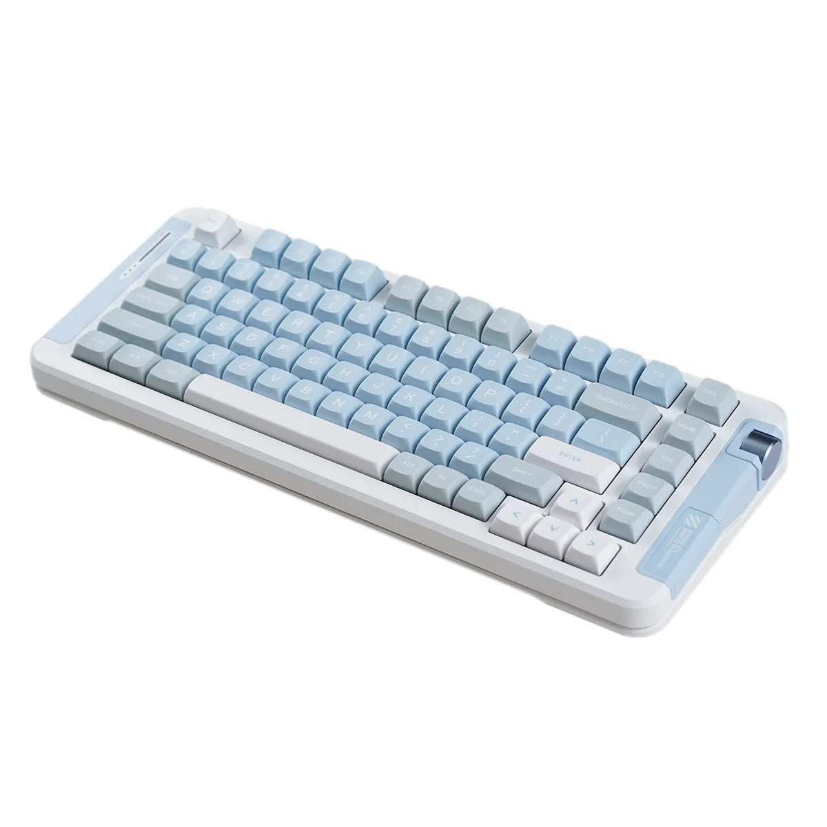 Keebs | M Chose X75 Mechanical Keyboard | 75 % ANSI Layout| 3 Mode Wired BT 2.4G Wireless | RGB Gaming Keyboard