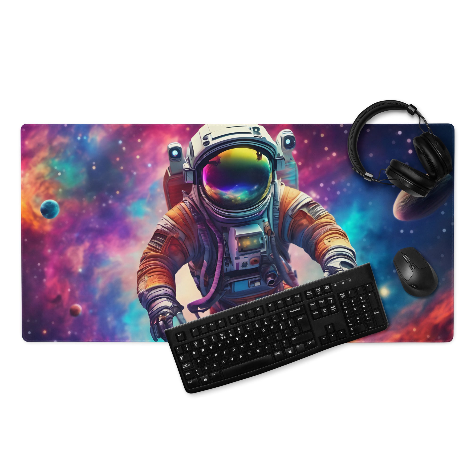 Deskmat | Custom Astronaut Desk Mat AT-1 | Gaming Pad For Laptop Computer |  High Quality Mouse Pad for Keyboards