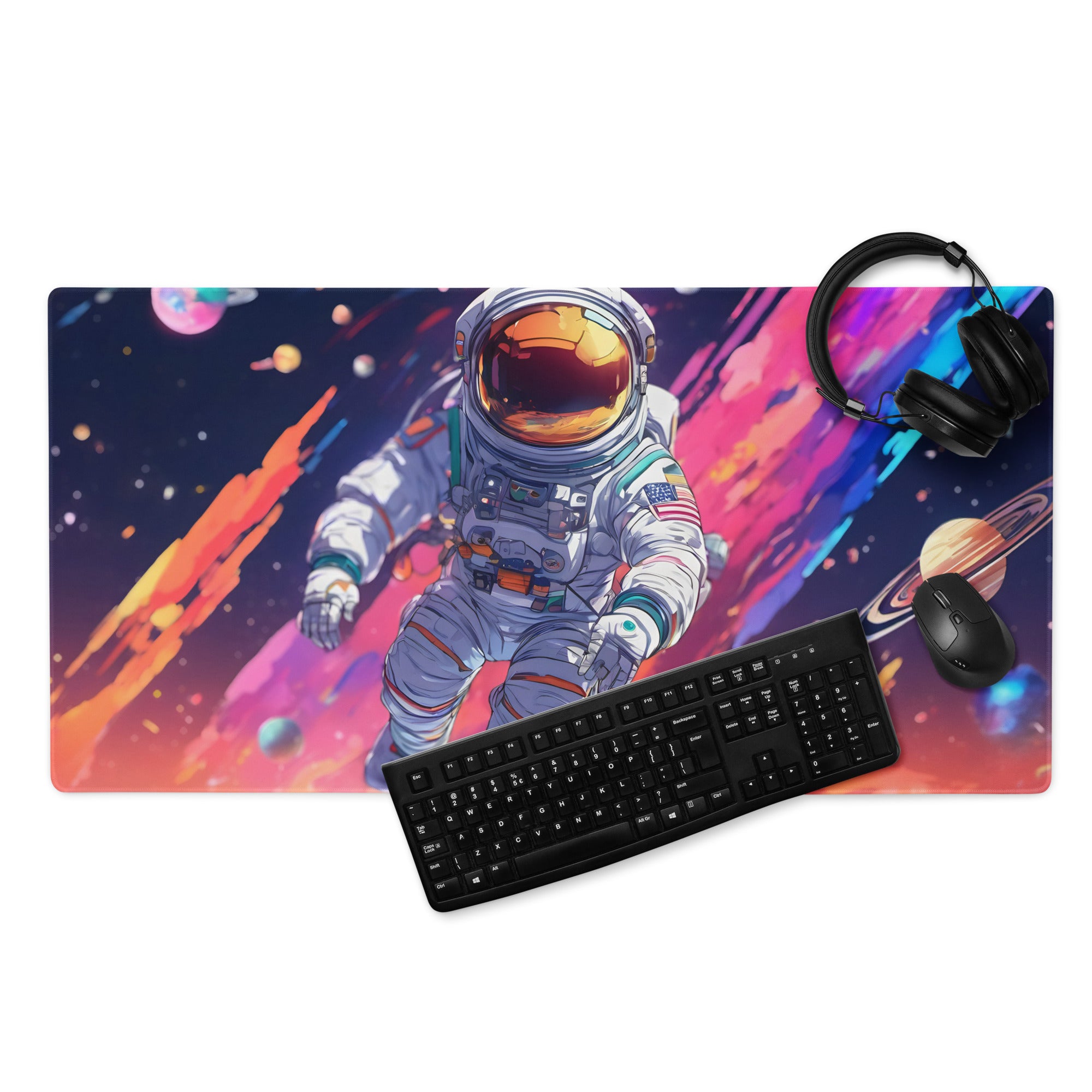 Deskmat | Custom Astronaut Theme AT-6 Desk Mat | Gaming Pad For PC Laptop | High Quality Mouse Pad