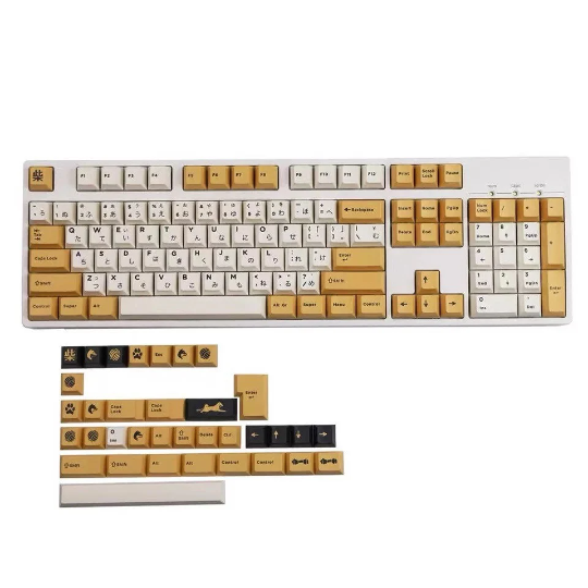 Keys | 139 PCs Mila Clone Theme Keycaps Dye-Sublimation PBT For Mechanical Keyboards MX Switch Cherry Profile